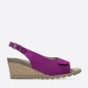 Murcia - fuchsia suede