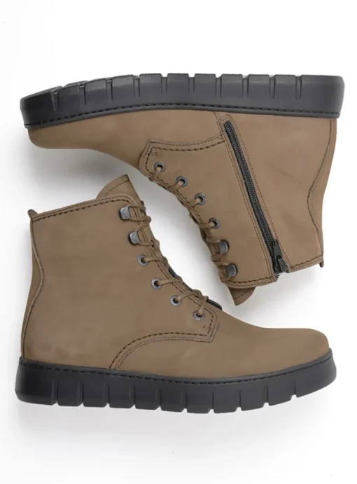 New Wave - donker taupe nubuck