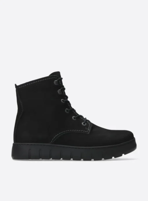 New Wave - zwart nubuck