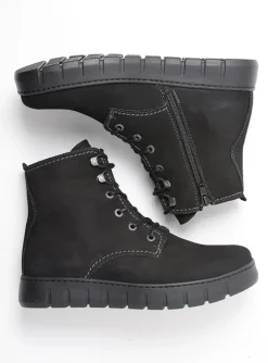 New Wave - zwart nubuck