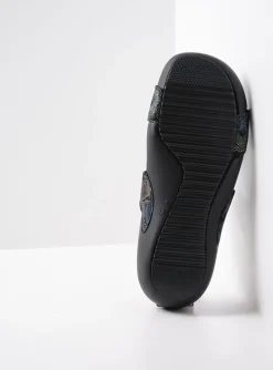 O'Connor - zwart/blauw suede