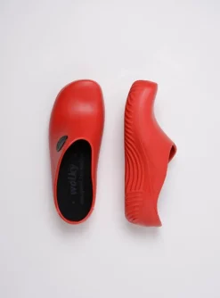 OK Clog-Klomp - rood PU