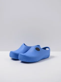 OK Clog-Klomp - sky-blue PU