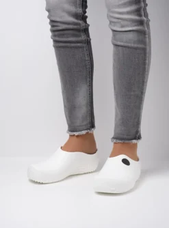 OK Clog-Klomp - wit PU