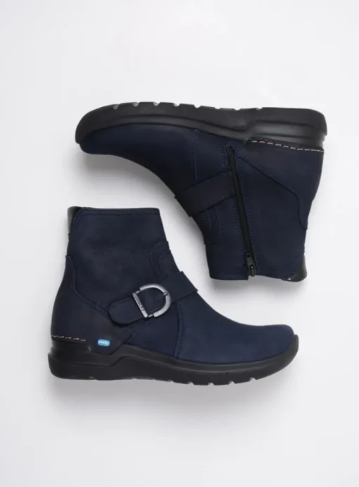 Okay - blauw nubuck