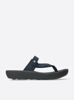 Peace - blauw nubuck