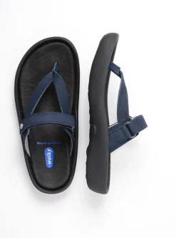 Peace - blauw nubuck