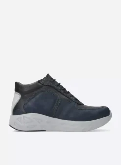 Pep S2F - denim combi stretch leer