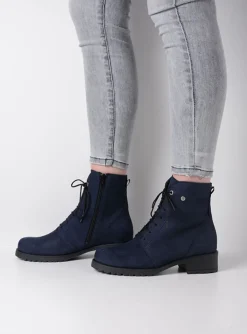 Quinta F2F - blauw nubuck