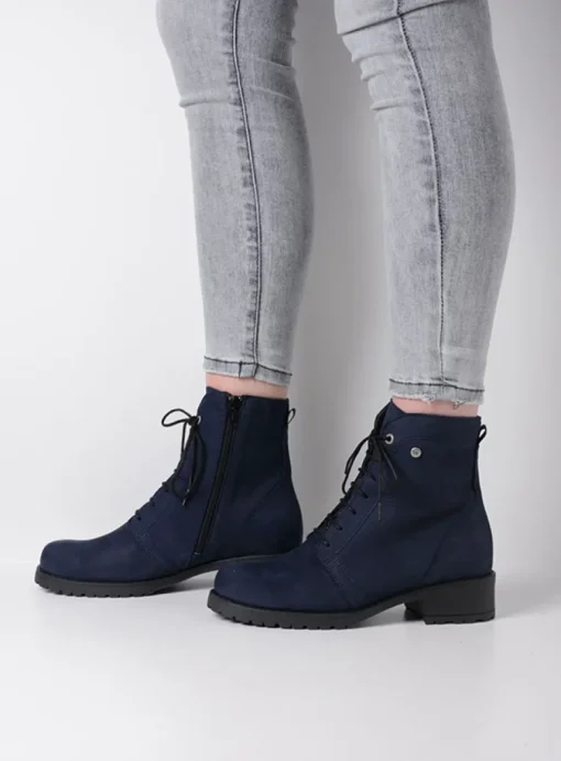 Quinta F2F - blauw nubuck