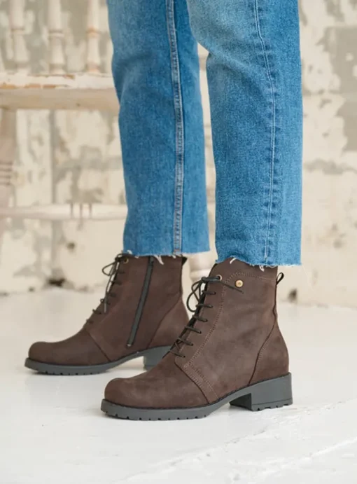 Quinta F2F - bruin nubuck