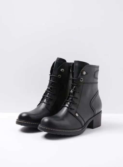 Red Deer CW - zwart leer