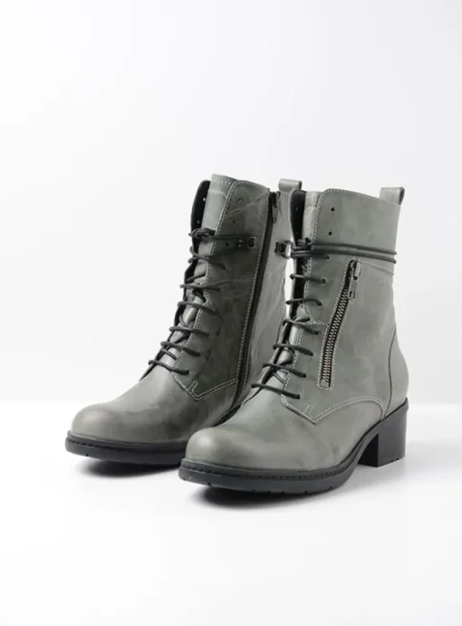 Rimbley - castor grey leer