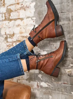 Rimbley - cognac leer