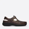 Roll Sandal Men - bruin leer
