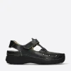 Roll Sandal Men - zwart leer