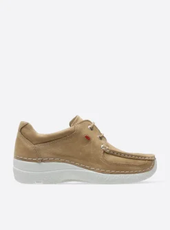 Roll Shoe - beige nubuck