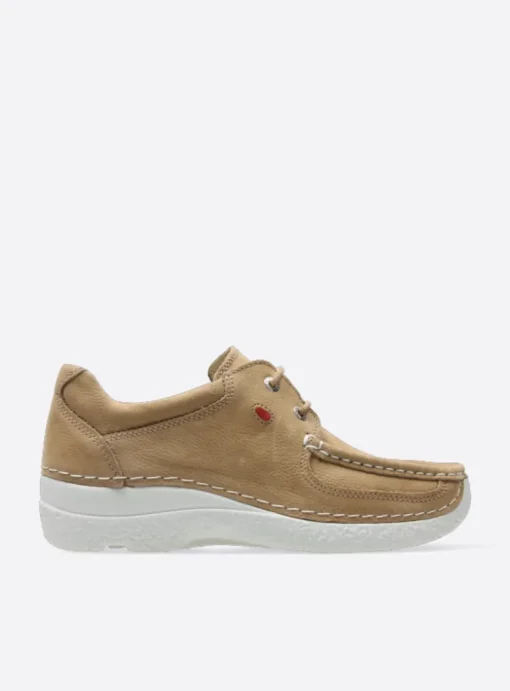 Roll Shoe - beige nubuck