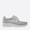 Roll Shoe - lichtgrijs nubuck
