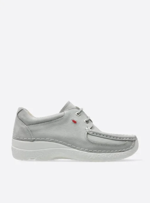 Roll Shoe - lichtgrijs nubuck