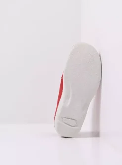 Roll Shoe - rood effectleer