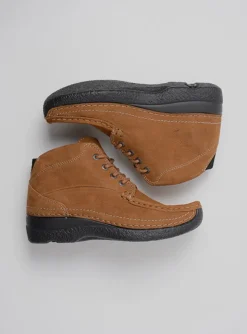 Roll Shoot - cognac nubuck