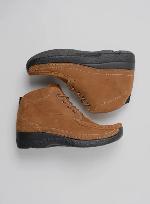 Roll Shoot - cognac nubuck