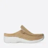 Roll Slide - beige nubuck