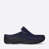 Roll Slide - paars nubuck