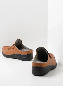 Roll Slide Vegan - cognac