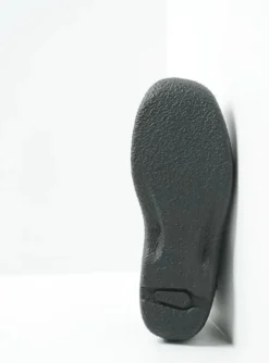 Roll Slipper - blauw nubuck
