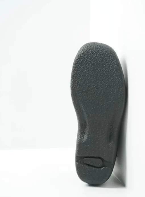 Roll Slipper - blauw nubuck