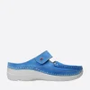 Roll Slipper - hemelsblauw nubuck