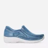 Roll Sneaker - blauw effectleer