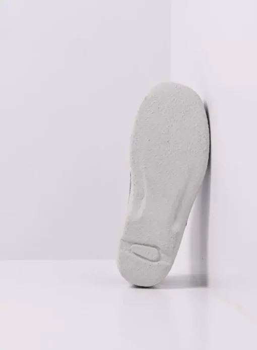 Roll Sneaker - blauw effectleer