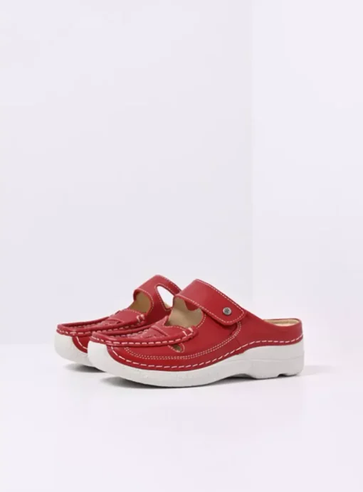 Roll Talaria - rood leer