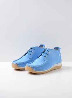 Rosella - lichtblauw nubuck