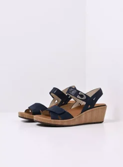 Sanibel - denim effectleer