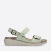 Santorini - lichtgroen nubuck