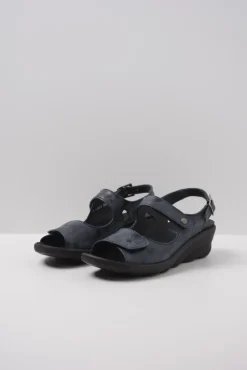 Scala - donkerblauw nubuck