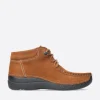 Seamy Moc - cognac nubuck