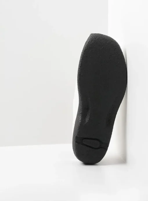 Seamy Slide - wit geprint leer