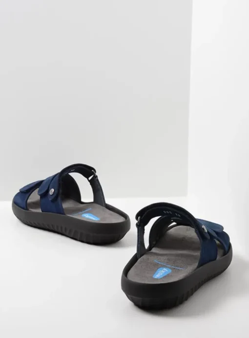Sense - blauw nubuck