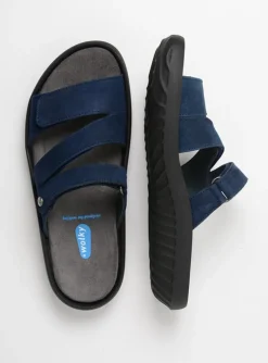 Sense - blauw nubuck
