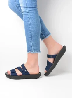 Sense - blauw nubuck