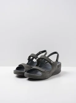 Shallow - grijs nubuck