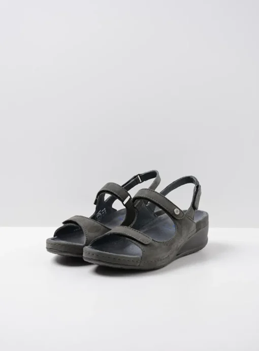 Shallow - grijs nubuck