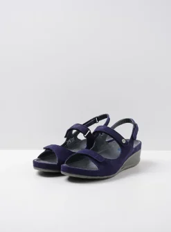 Shallow - paars nubuck