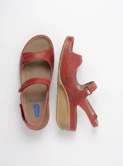 Shallow - rood leer