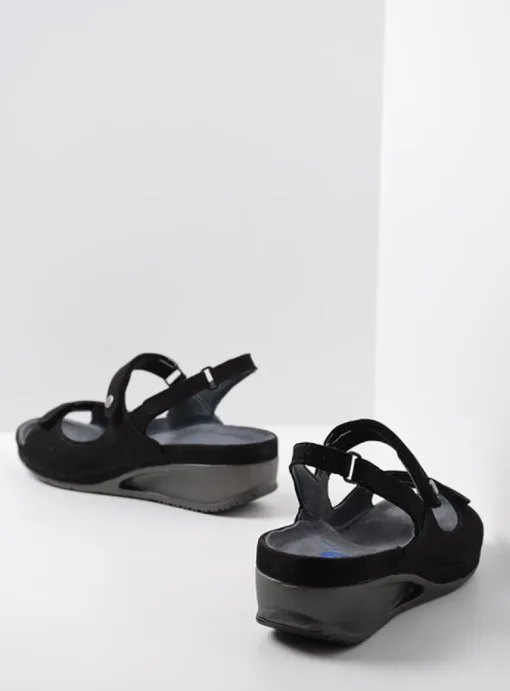 Shallow - zwart nubuck